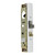 Adams Rite Steel Hawk 4300 Electrified Deadlatch, 31/32" Backset, No Monitoring, Surface Mount, Flat/Standard Jamb - Clear Anodized