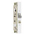 Adams Rite Steel Hawk 4300 Electrified Deadlatch, 1-1/2" Backset, No Monitoring, Surface Mount, Flat/Standard Jamb - Clear Anodized
