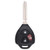 KEYLESS2GO PRO K2G PRO Remote Head Key 3 Button Replacement for Toyota GQ4-29T (4D67 Chip) Remote Head Keys
