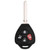 KEYLESS2GO PRO K2G PRO 4 Button Remote Head Key Replacement for Toyota GQ4-29T / 89070-02620 / G Chip Our Brands