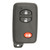 Keyless2Go Keyless2Go 3 Button Proximity Remote Smart Key Replacement for Toyota HYQ14ACX / GNE 5290 / 89904-47230 - 1-PACK Proximity Keys