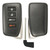 Keyless2Go Keyless2Go 4 Button Shell For Lexus Smart Proximity Remote Key HYQ14FBA, HYQ14FBB Shop Automotive