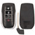 Keyless2Go Keyless2Go 4 Button Shell For Toyota Smart Proximity Remote Key HYQ14FBA, HYQ14FBB Keys & Remotes
