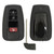 Keyless2Go Keyless2Go 3 Button Shell For Toyota Smart Proximity Remote Key HYQ14FBC, HYQ14FBN, MOZBR1ET Keyless2Go