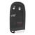 Keyless2Go KEYLESS2GO Jeep 4-Button Smart Key M3N-40821302 68250341AB 433 MHz, Premium Aftermarket Keys & Remotes