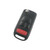 KR55 Mercedes SL W140 / W129 4 Button Flip Key HU39 / PCF7935