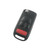 KR55 Mercedes ML W163 4 Button Flip Key HU64 /PCF7935