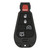 Keyless2Go KEYLESS2GO Jeep 5-Button Smart Key IYZ-C01C 05026453AL 433 MHz, Premium Aftermarket Our Automotive Brands