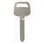 Keyless2Go Replacement TR47 Mechanical Key, Pack of 10 Test Keys