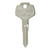 ilco ILCO AF00007372 DA25 Mechanical Key, Pack of 10 Automotive Keys