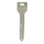 ilco ILCO AF01643002 MZ30 Motorcycle Mechanical Key, Pack of 10 Motorcycle Keys