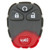 Keyless2Go Replacement 4 Button Pad GM KOBGT04A 15114374 - 5 PACK Shop Automotive