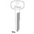 ILCO AF48872062 DA24 Mechanical Key, Pack of 10