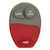 Keyless2Go 3 Button Replacement PAD for GM L2C0007T 10335583 - 5 PACK Shop Automotive