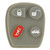 Keyless2Go 4 Button Replacement PAD for GM KOBUT1BT 25665574 256655755 - 5 PACK Our Automotive Brands
