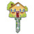 Lucky Line Lucky Line Key Shapes Home - 5 Pack - Kwikset KW Our Hardware Brands