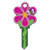 Lucky Line Lucky Line Key Shapes Flower - 5 Pack - Kwikset KW Lucky Line