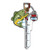 Lucky Line Lucky Line Key Shapes Fishing - 5 Pack - Schlage SC Lucky Line
