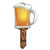 Lucky Line Lucky Line Key Shapes Beer Mug - 5 Pack - Kwikset KW Our Brands
