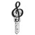Lucky Line Lucky Line Key Shapes Music - 5 Pack - Kwikset KW Shop Hardware
