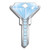 Lucky Line Lucky Line Key Shapes Diamond Ring - 5 Pack - Kwikset KW Our Brands