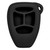 Keyless2Go Replacement Silicone Jacket Smart Key Remote Cover DDGA44 for Dodge/Chrysler/Jeep - Black Keyless2Go