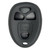 Keyless2Go Replacement Silicone Jacket Keyless Remote Cover GMC55 for GM - Black Auto Accessories