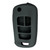 Keyless2Go Replacement Silicone Jacket Keyless Remote Cover GMC95 for GM 5 Button Flip Remote Key FCC ID: OHT01060512 - Black Keyless2Go