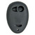 Keyless2Go Replacement Silicone Jacket Keyless Remote Cover GMC64 for GM - Black Keyless2Go