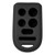 Replacement Silicone Jacket Keyless Remote Cover HNDAD56 for Honda 6 Button Remote FCC ID: OUCG8D-399-HA - Black