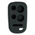 Keyless2Go Replacement Silicone Jacket Keyless Remote Cover HNDAD65 for Honda 5 Button Remote FCC ID: OUCG8D-440H-A - Black Remote Protectors