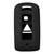 Keyless2Go Replacement Silicone Jacket Keyless Remote Cover MITP14 for Mitsubishi 4 Button Smart Proximity Key FCC ID: OUC644M-KEY-N - Black Keyless2Go