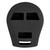 Keyless2Go Replacement Silicone Jacket Keyless Remote Cover NSSNF53 for Nissan 3 Button Remote Key FCC ID: CWTWB1U751 - Black Keyless2Go