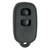 Keyless2Go Replacement Silicone Jacket Keyless Remote Cover TYOTAG12 for Toyota - Black Remote Protectors