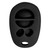 Keyless2Go Replacement Silicone Jacket Keyless Remote Cover TYOTAG44 for Toyota 4 Button Remote FCC ID: GQ43VT20T - Black Auto Accessories