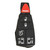 Keyless2Go 6 Button Replacement Pad-52 for Chrysler / Dodge/ Jeep Pod Keys IYZ-C01C - 5 PACK Shop Automotive