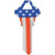 ilco ILCO SC1 US FLAG Print Personalized Key, Pack of 10 Shop Hardware