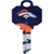 ilco ILCO NFL Denver Broncos SC1 - 5 PACK Key Blanks