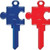 ilco ILCO Key Personali-Keys Mates RBPUZ KW - 5 PACK Our Brands