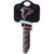 ilco ILCO NFL Atlanta Falcons KW1 - 5 PACK Key Blanks