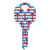ilco ILCO KW1/KW10 BIG Personali-Keys (large bow keys) ANCHORS - 5 PACK Key Shapes