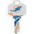 ilco ILCO NFL Miami Dolphins SC1 - 5 PACK Key Blanks