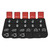 DURASHELL 6 Button Replacement Pad for New Style POD Keys Jeep IYZ-C01C - 5 PACK Keyless2Go