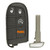 Original Jeep 4-Button Smart Key M3N-40821302 68250337AB 433 MHz, New OEM Keys & Remotes