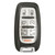 Chrysler 7-Button Smart Key M3N-97395900 68238689AC 433 MHz, New OEM