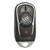 Original Buick 4-Button Smart Key HYQ4AA 13506665 315 MHz, New OEM Shop Automotive