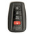Toyota Toyota Prius Prime 4 Button Smart Key HYQ14FBE 89904-47460 (0410) Hybrid Models - New Shop Automotive