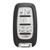 Original Chrysler 6-Button Smart Key M3N-97395900 68217829AC 433 MHz, New OEM OEM Hidden
