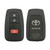 Toyota 3 Button Japan Production Proximity Smart Key HYQ14FBC, 8990H-42010, 315 MHz - New, OEM