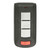 Mitsubishi 3 Button Proximity Smart Key OUCGHR-M013, 8637B639, 315 MHz - New, OEM